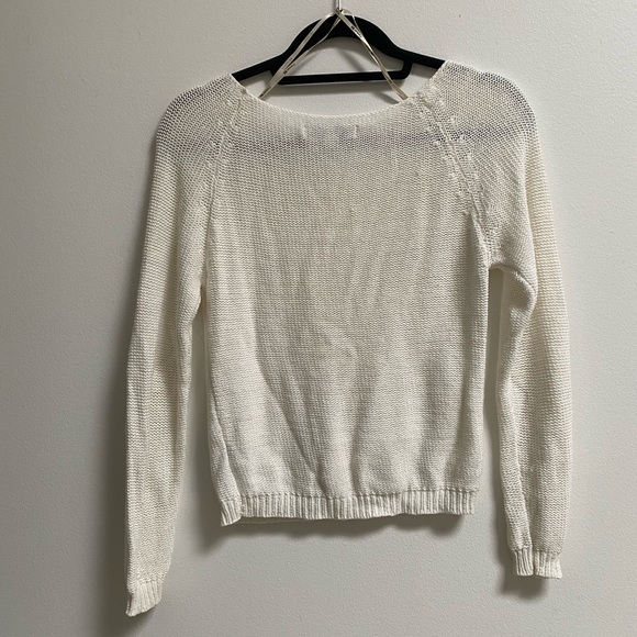 Forever 21 Knit Sweater Off White S - Picture 5 of 5